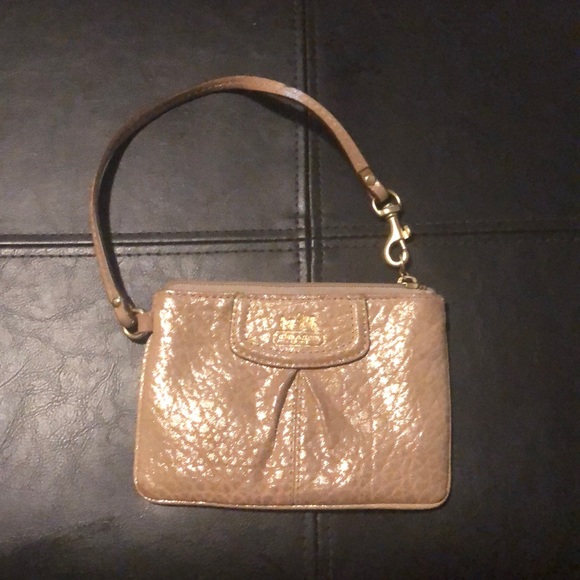 Coach Handbags - Coach small wristlet, excellent condition. Stylish